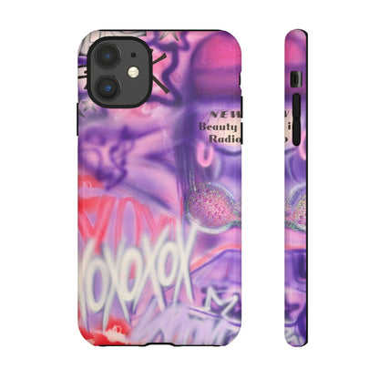 "mic check" airbrush iPhone case