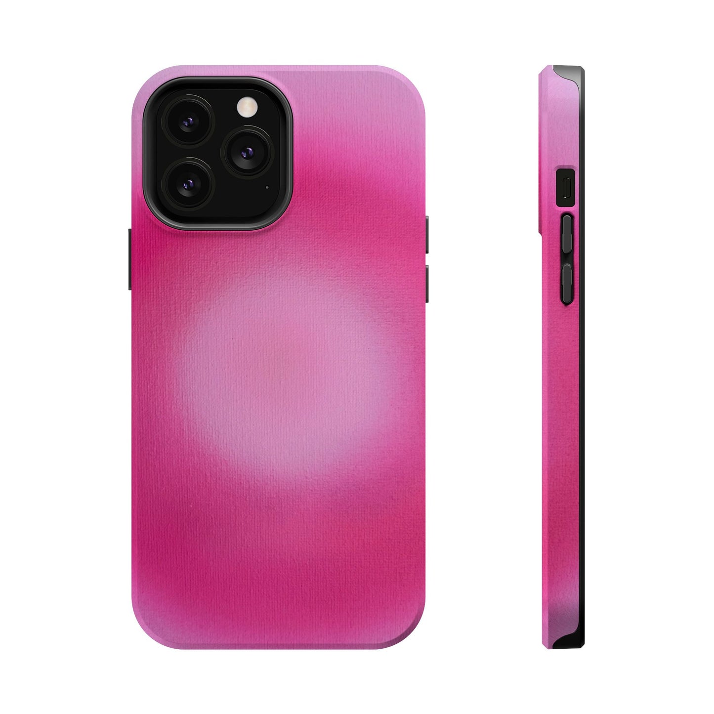 MagSafe "pinkberry aura" airbrush iPhone case