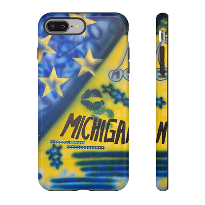 "ann arbor, mi" airbrush iPhone case