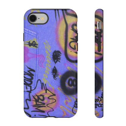"eye$ on lies" airbrush iPhone case