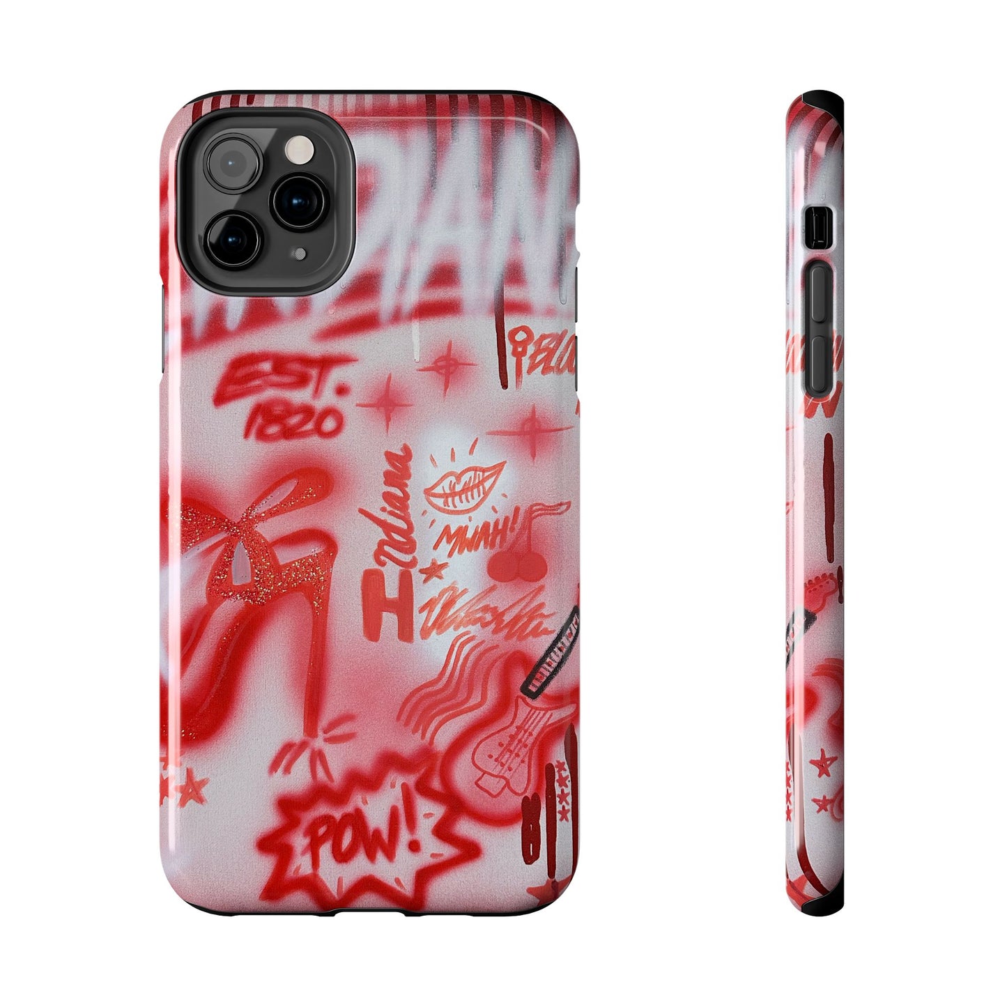 "indiana" airbrush iPhone case
