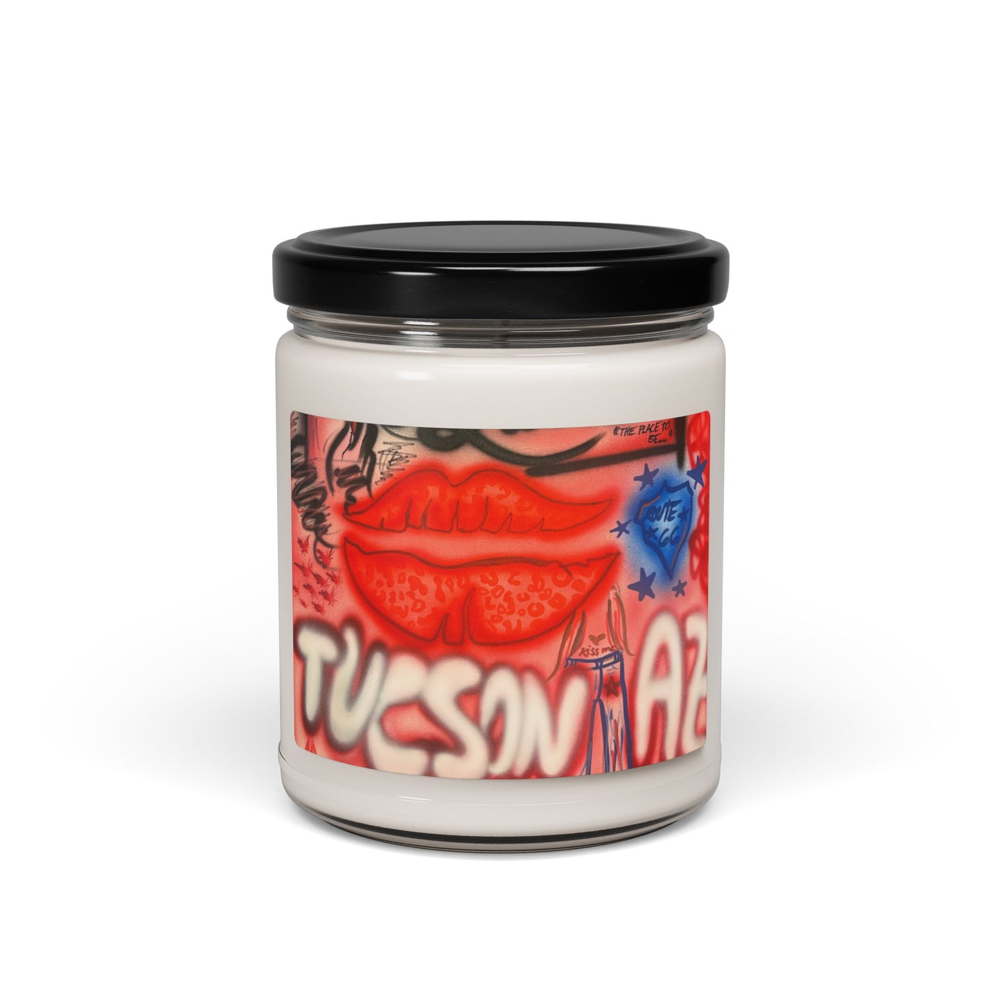 "tucson, arizona" airbrush soy candle