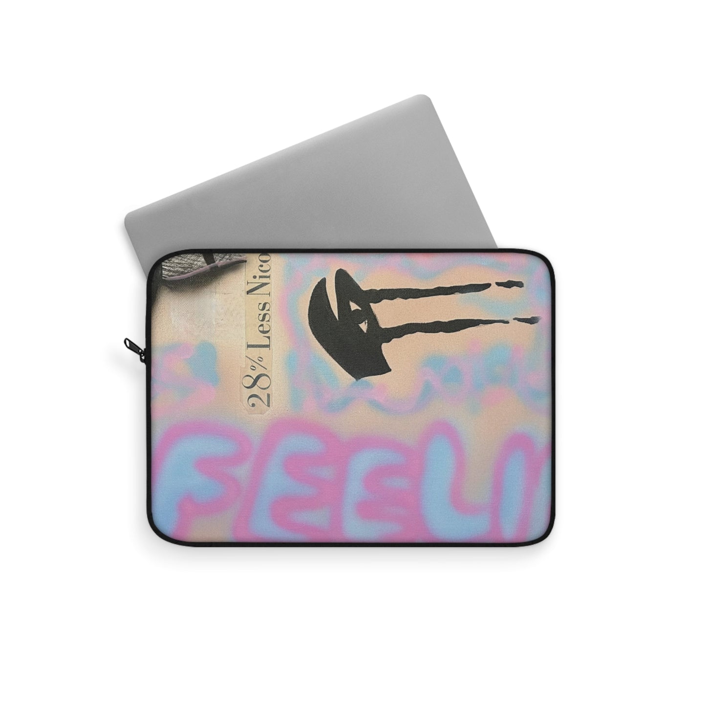 "the feeling" airbrush laptop sleeve