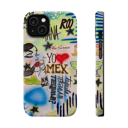 MagSafe "salted lime" airbrush iPhone case