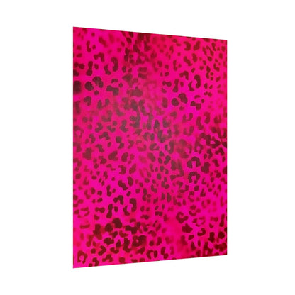 "leopard lust" airbrush rolled print