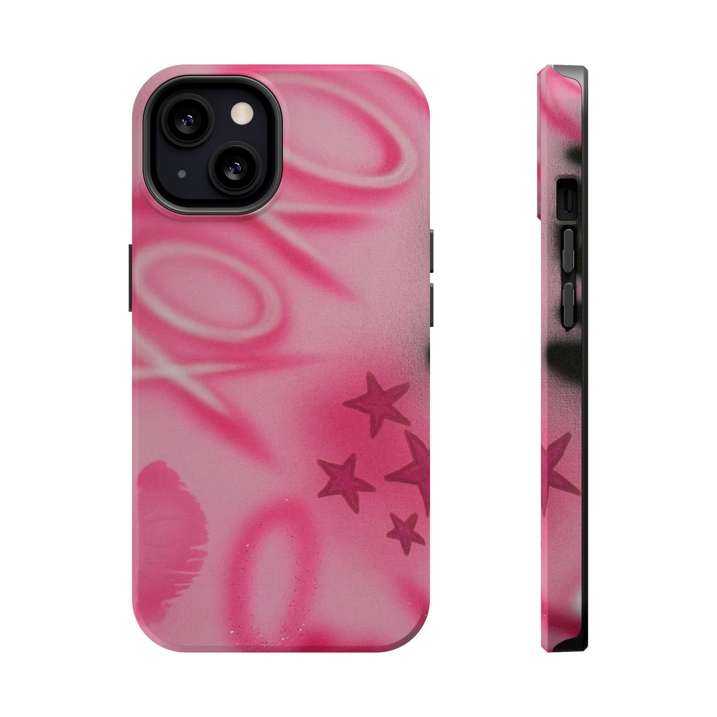 MagSafe "perfectly pink" airbrush iPhone case