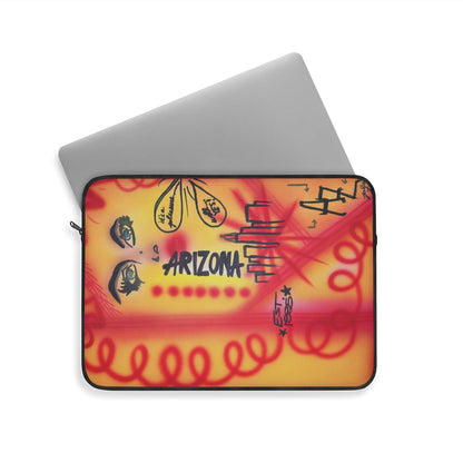 "tempe, arizona" airbrush laptop sleeve