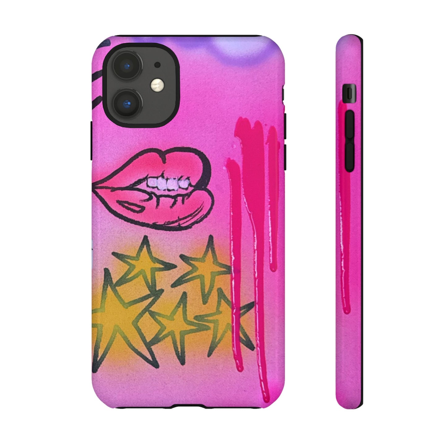 "star drip" airbrush iPhone case