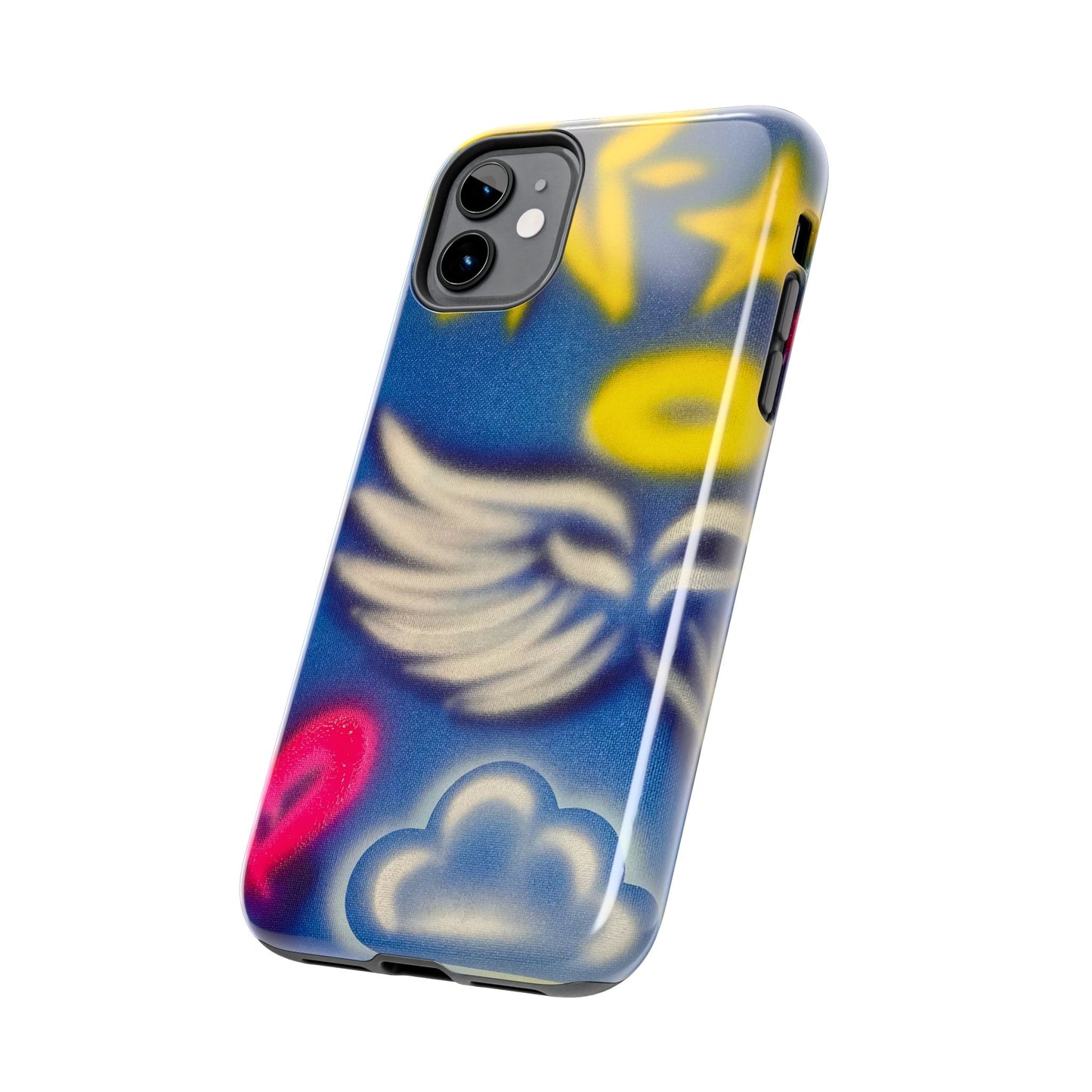 "celestial halo" airbrush iPhone case