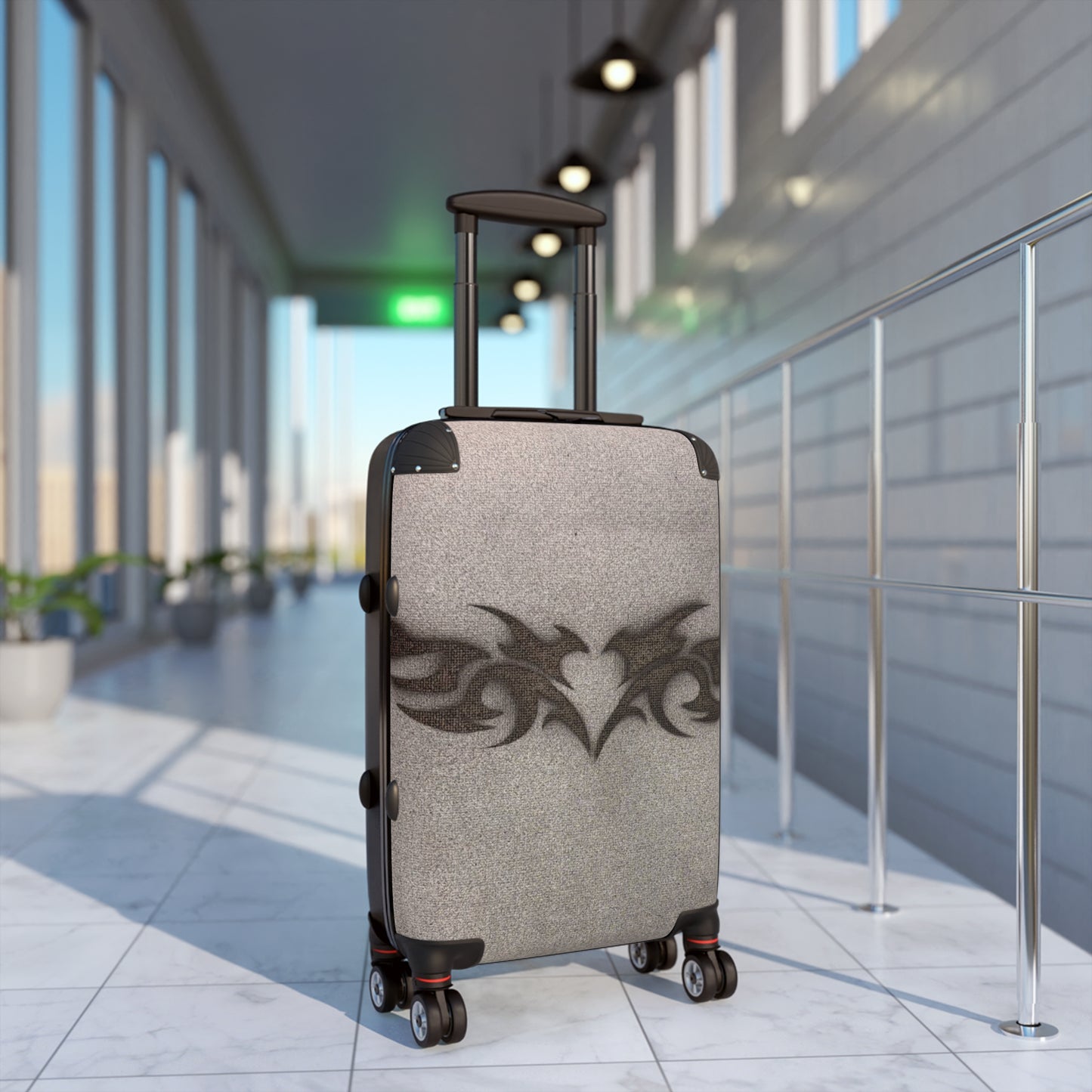 "black trampstamp" airbrush suitcase