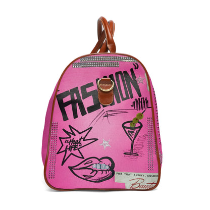 "high fashion" airbrush waterproof travel bag