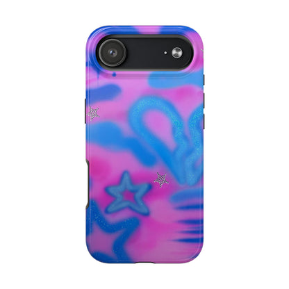 "blue camo" airbrush iPhone case