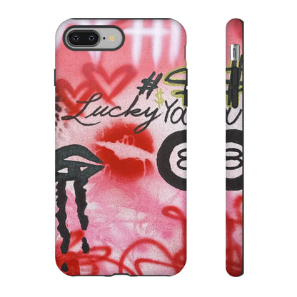 "intriguing encounter" airbrush iPhone case