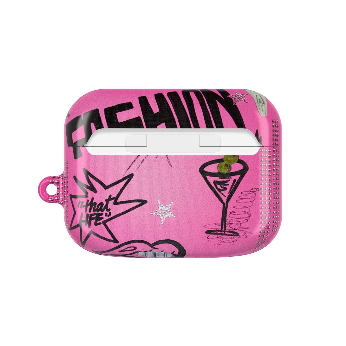 "high fashion" airbrush airpod cases