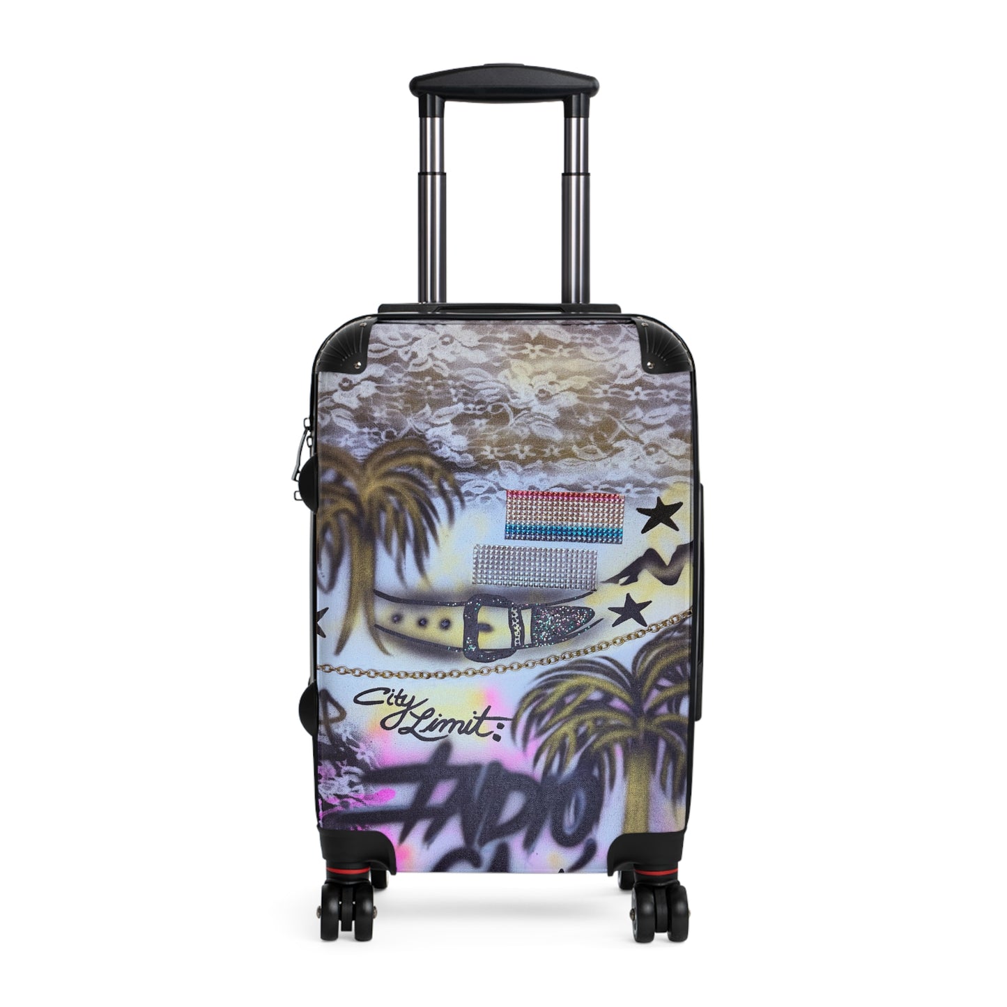 "indio, ca" airbrush suitcase