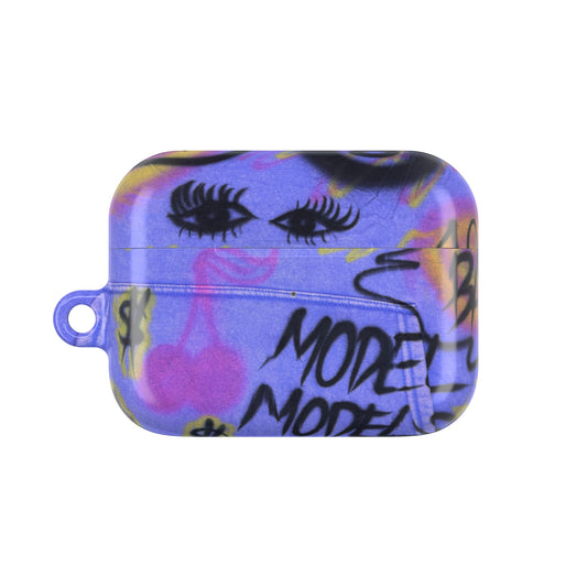 "eyes on lie$" airbrush airpod cases