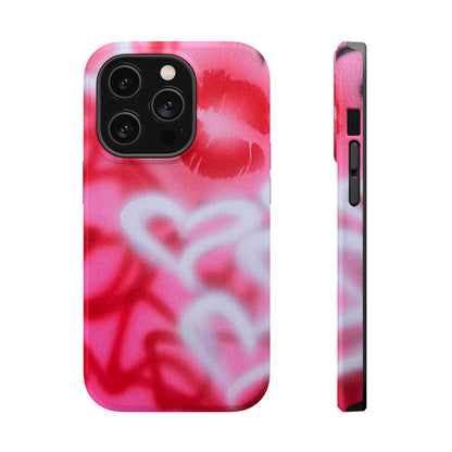MagSafe "romantic rush" airbrush iPhone case