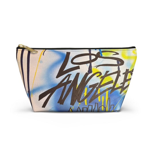 "los angeles" airbrush makeup pouch