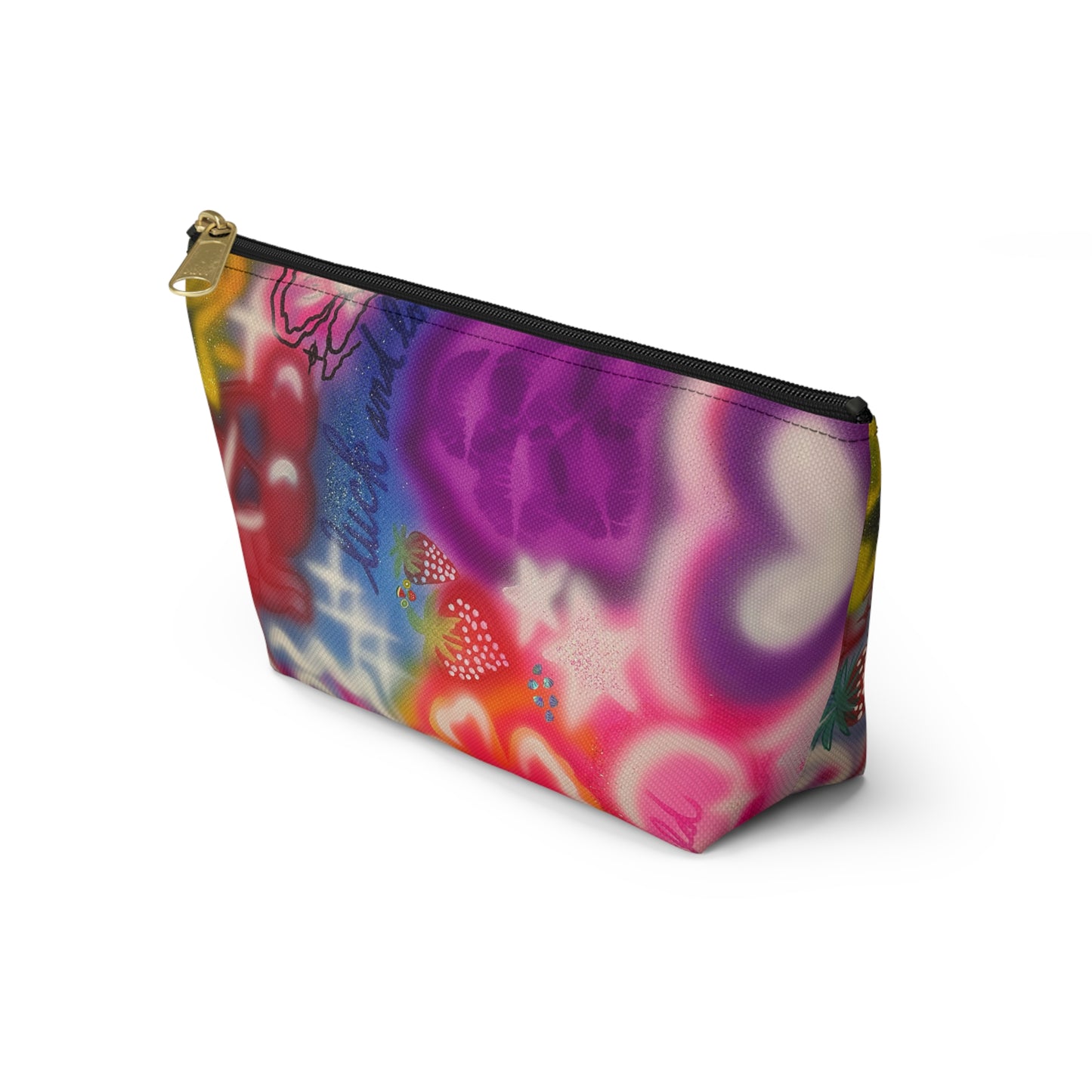 "luck & luv" airbrush makeup pouch