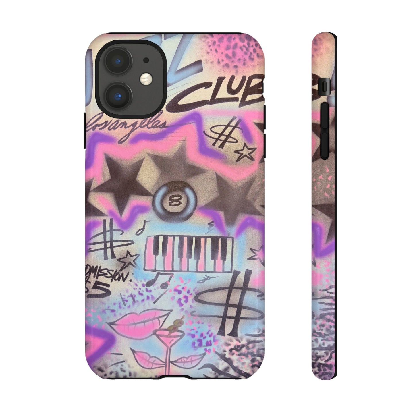 "jazz club" airbrush iPhone case