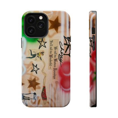 MagSafe "very cherry" airbrush iPhone case