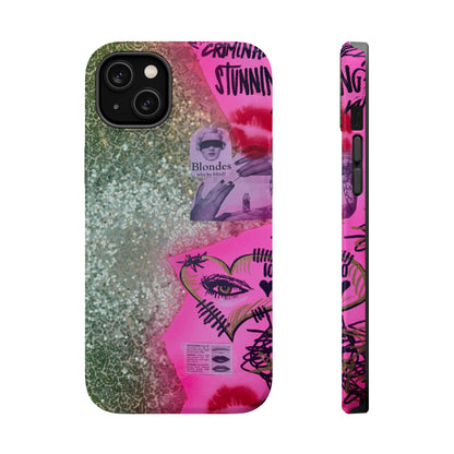 MagSafe "glitter gloss" airbrush iPhone case
