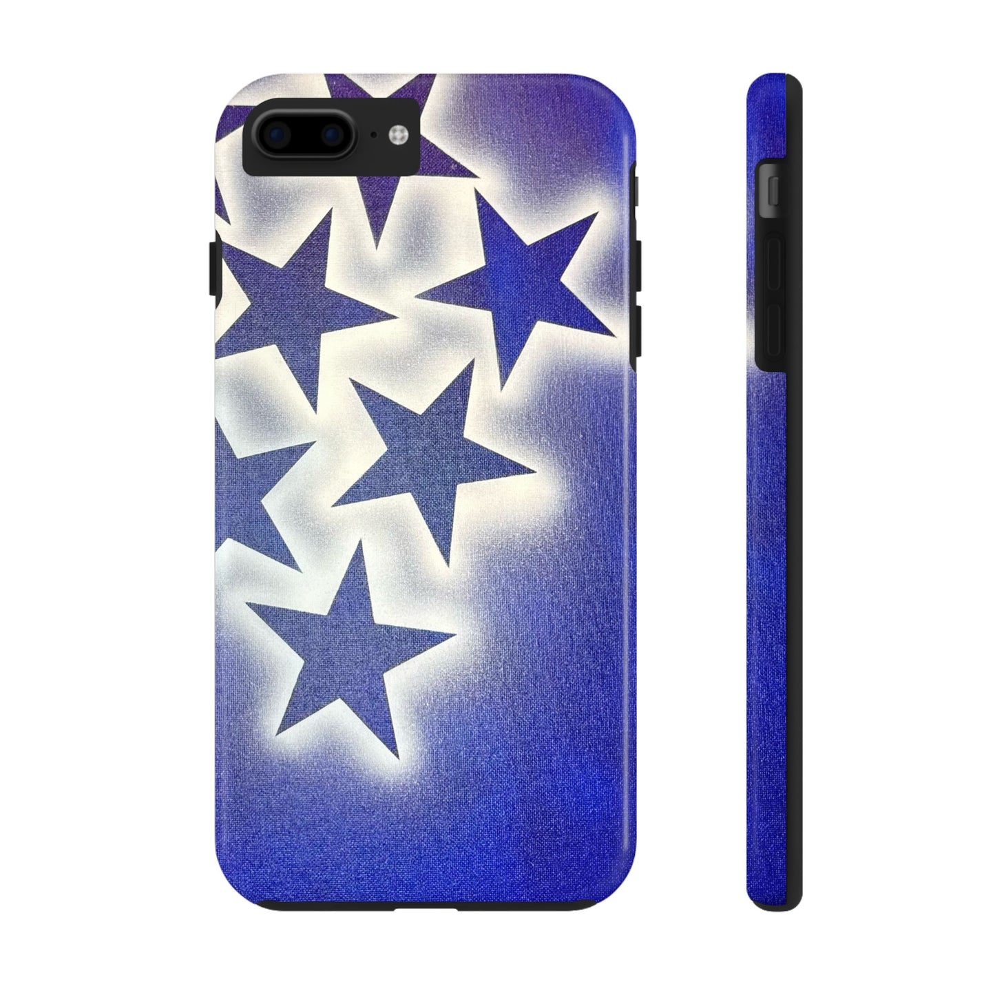 "frosted galaxy" airbrush iPhone case