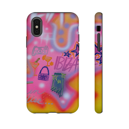 "ibiza" airbrush iPhone case