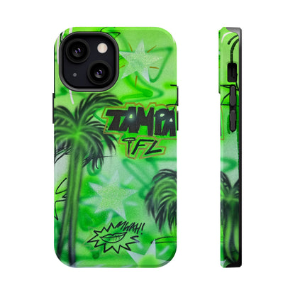 MagSafe "tampa, fl" airbrush iPhone case