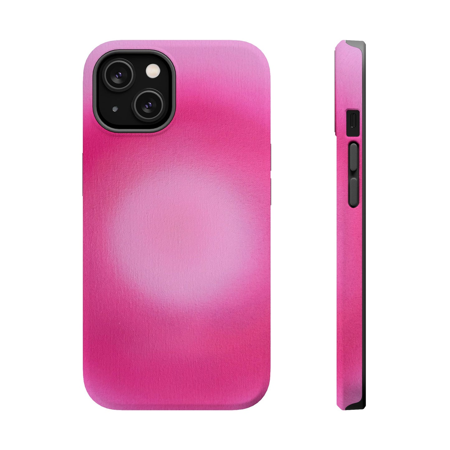 MagSafe "pinkberry aura" airbrush iPhone case