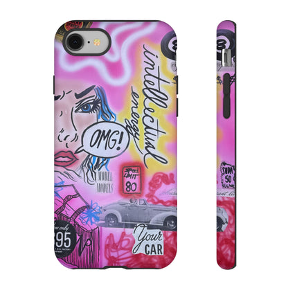 "intellectual energy" airbrush iPhone case