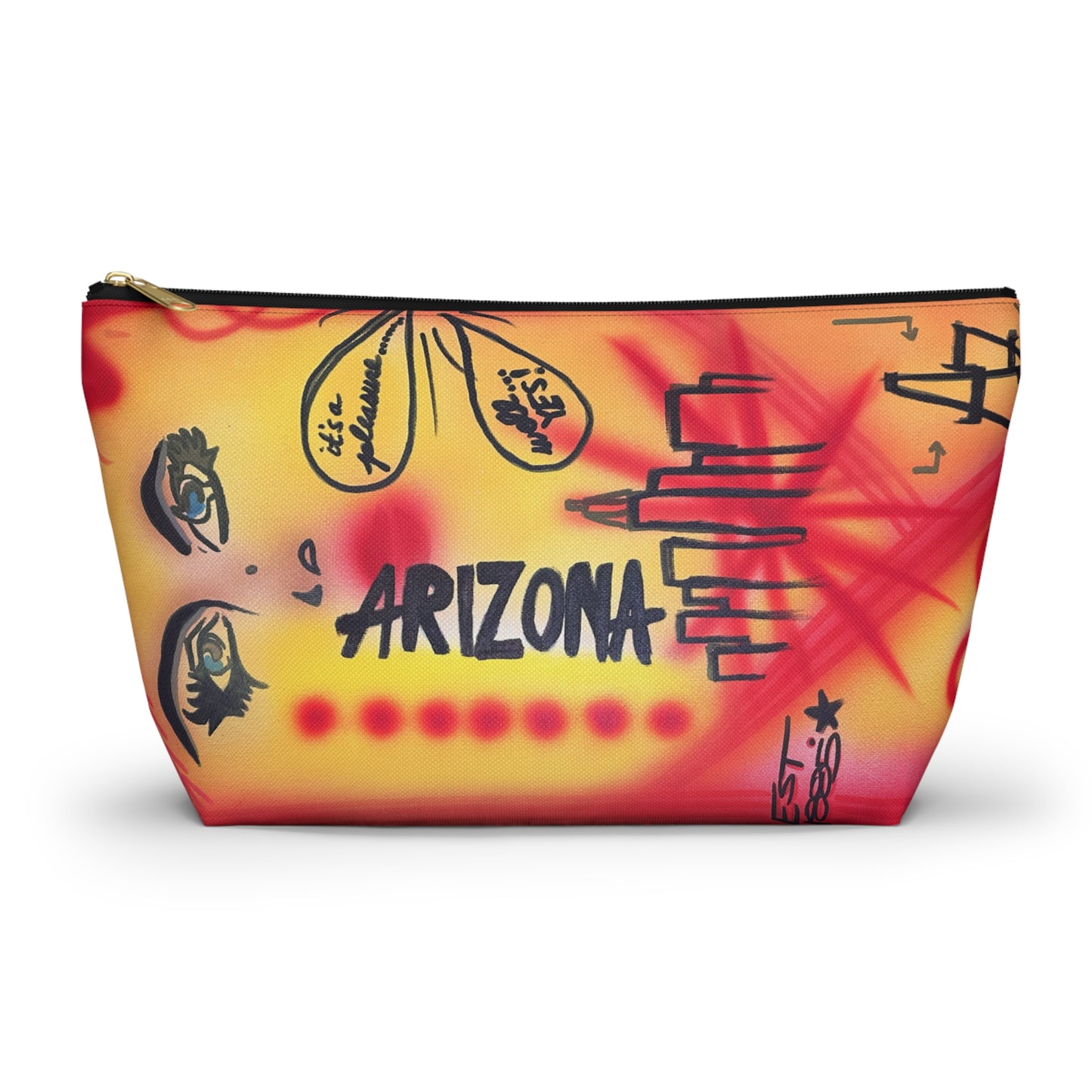 "tempe, arizona" airbrush makeup pouch