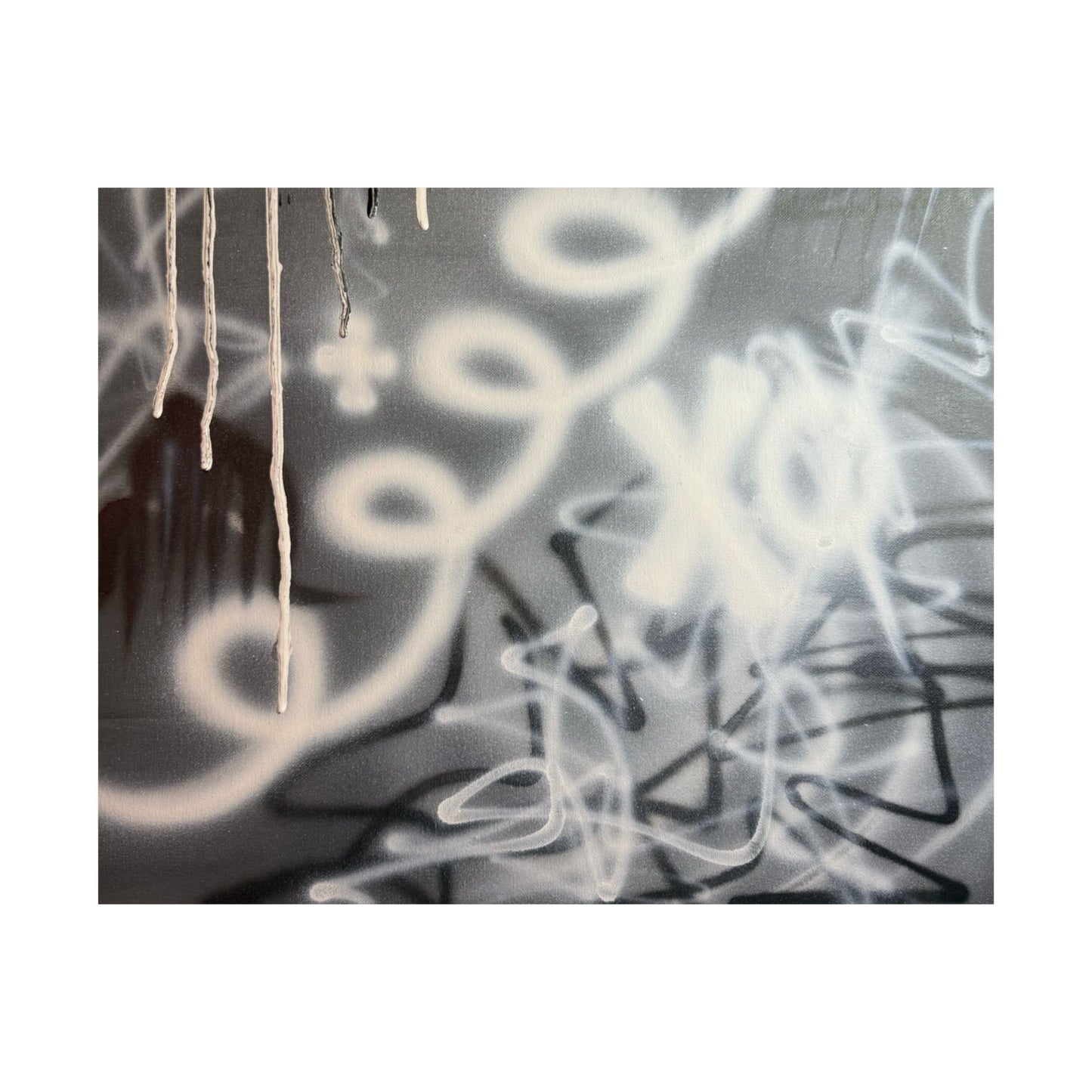 "spatial blur" airbrush horizontal print