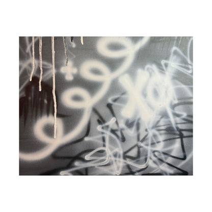 "spatial blur" airbrush horizontal print