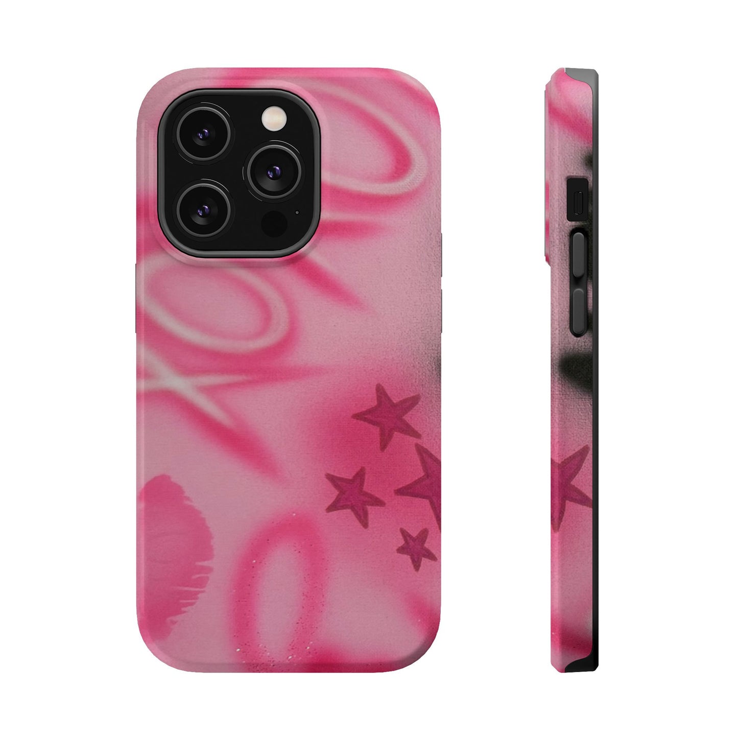 MagSafe "perfectly pink" airbrush iPhone case
