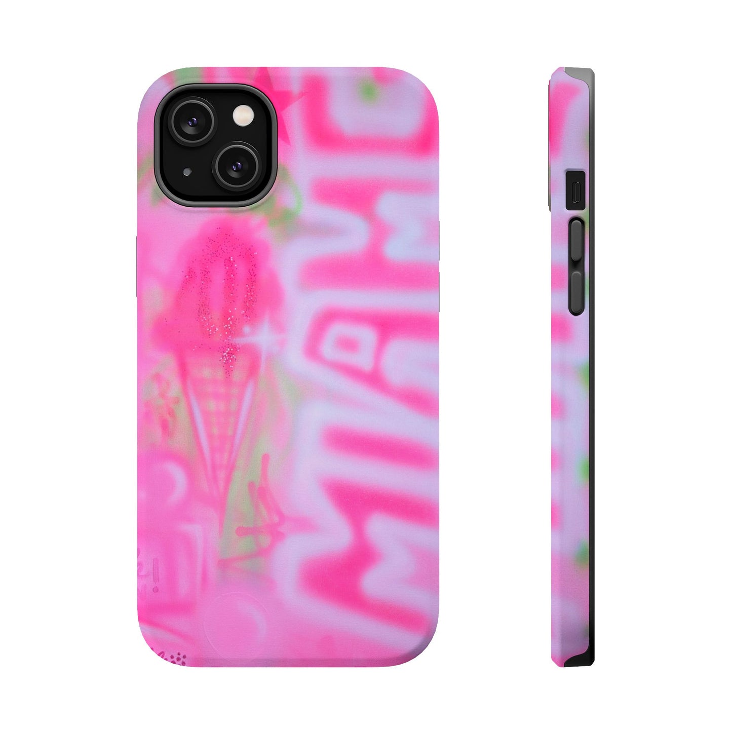 MagSafe "sunset sorbet" airbrush iPhone case