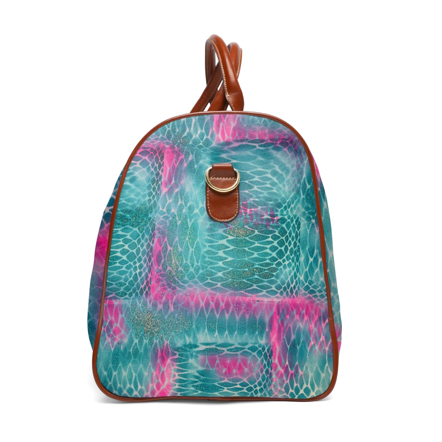"snakeskin" airbrush waterproof travel bag