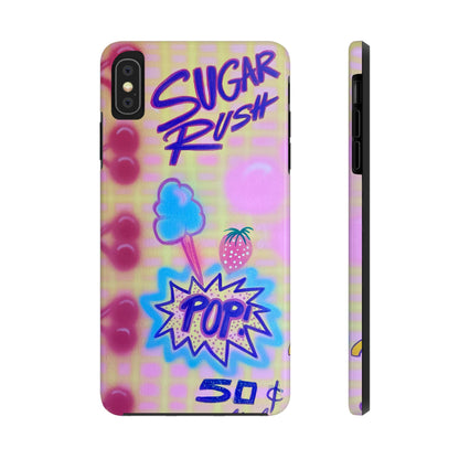 "sugar rush" airbrush iPhone case
