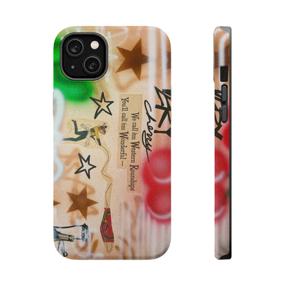 MagSafe "very cherry" airbrush iPhone case