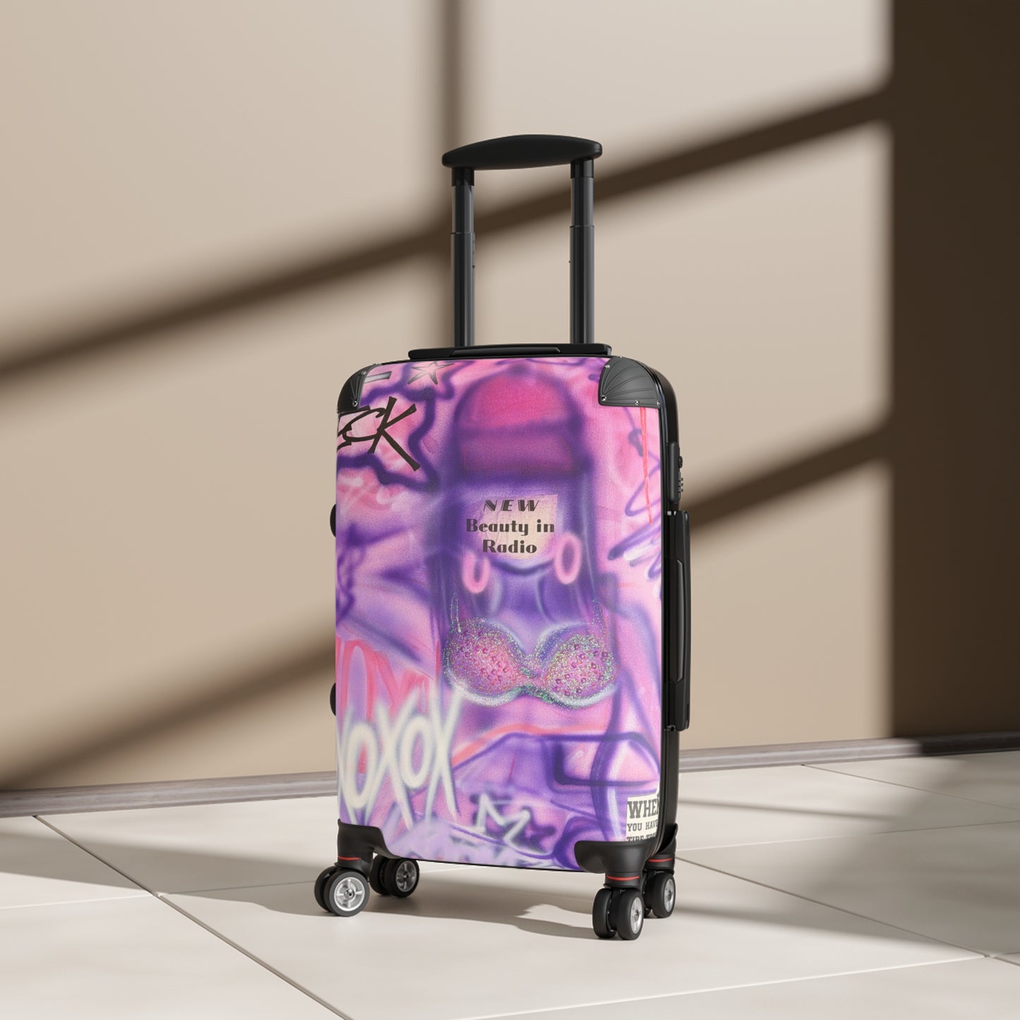 "mic check" airbrush suitcase