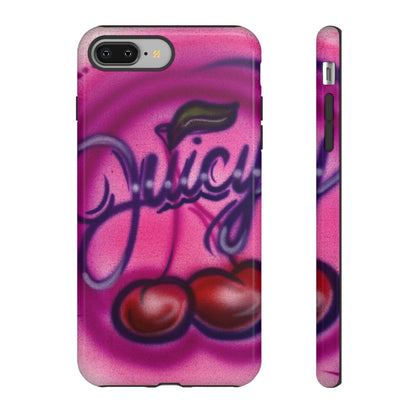 "juicy" airbrush iPhone case
