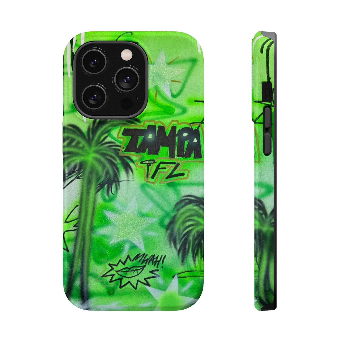 MagSafe "tampa, fl" airbrush iPhone case