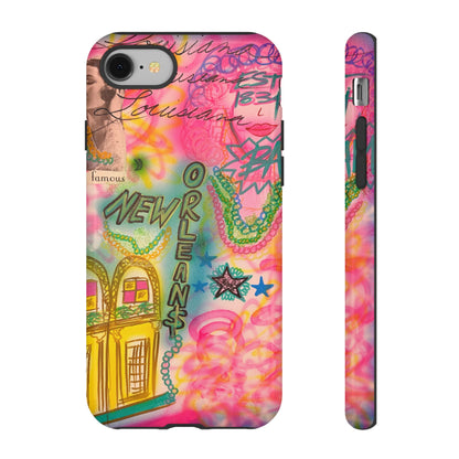 "new orleans, la" airbrush iPhone case