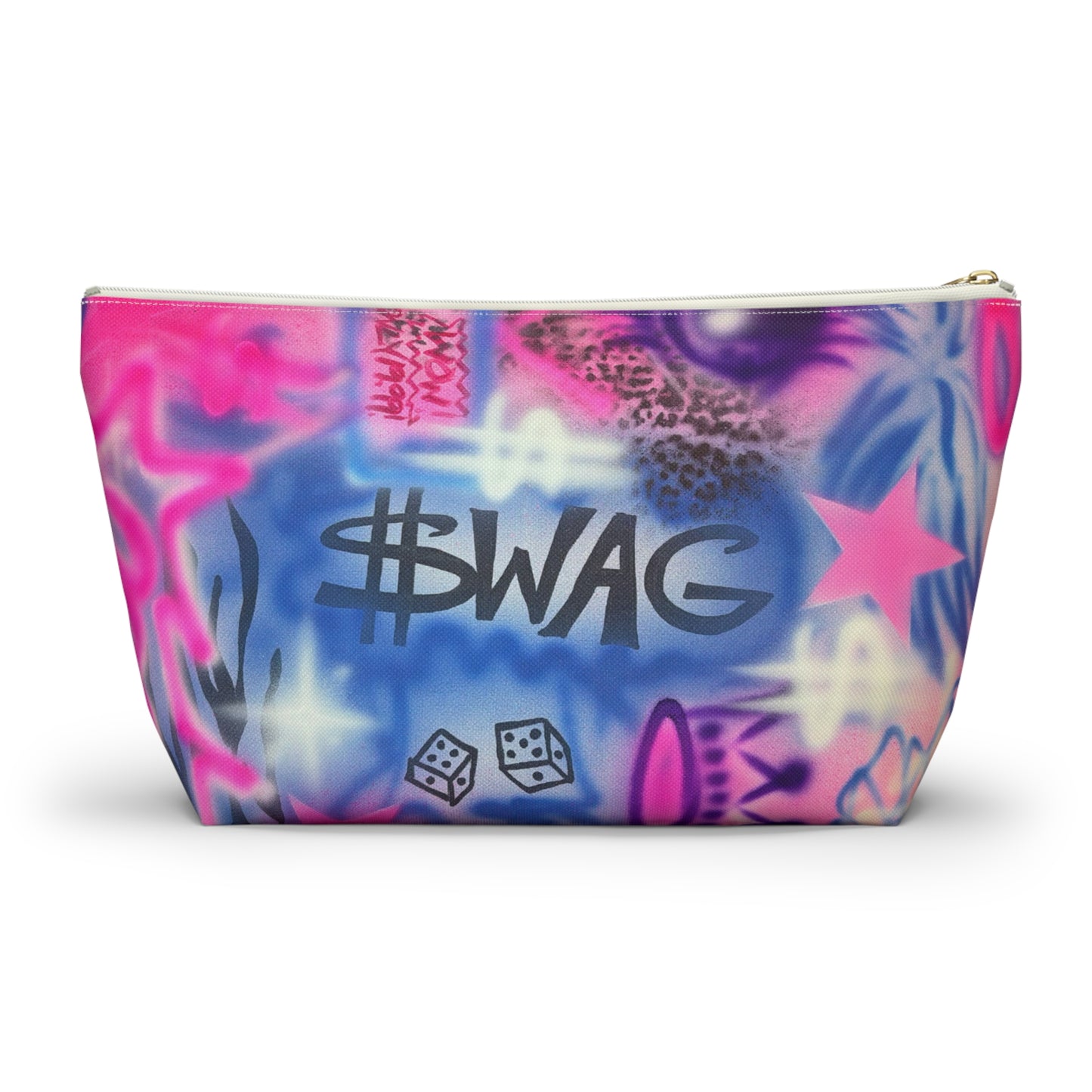 "$wag" airbrush makeup pouch