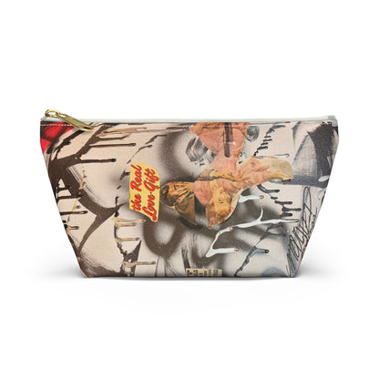 "real love" airbrush makeup pouch