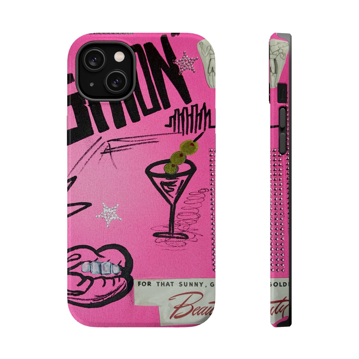 MagSafe "high fashion" airbrush iPhone case