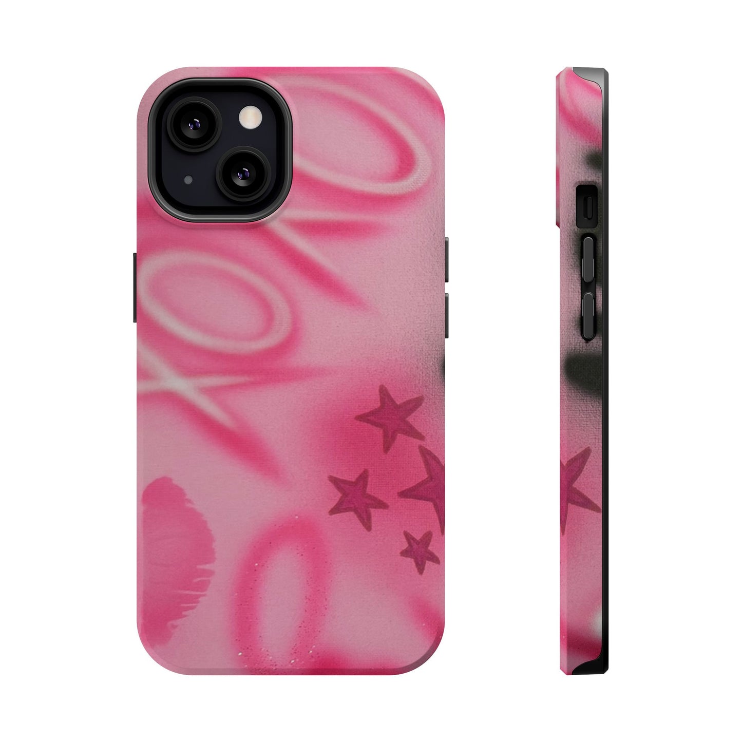 MagSafe "perfectly pink" airbrush iPhone case