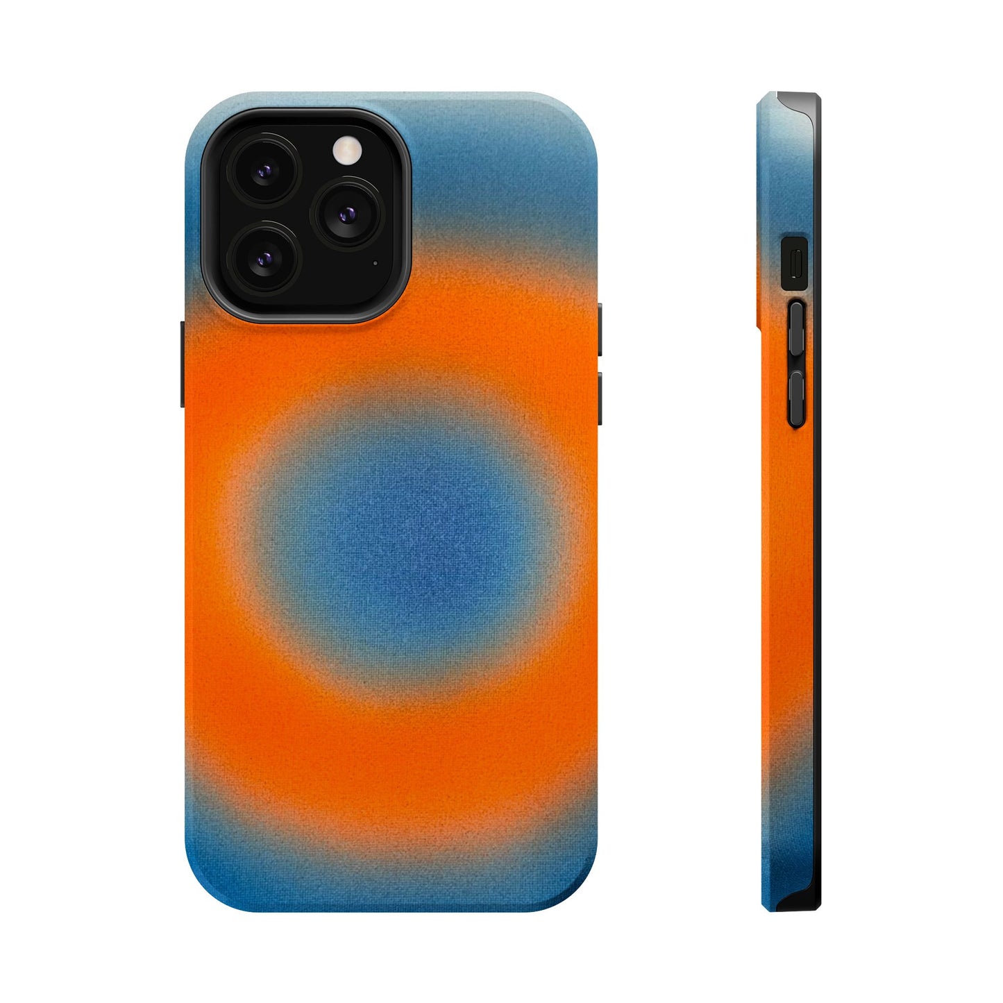 MagSafe "citrus sky aura" airbrush iPhone case