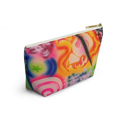 "bad habits" airbrush makeup pouch