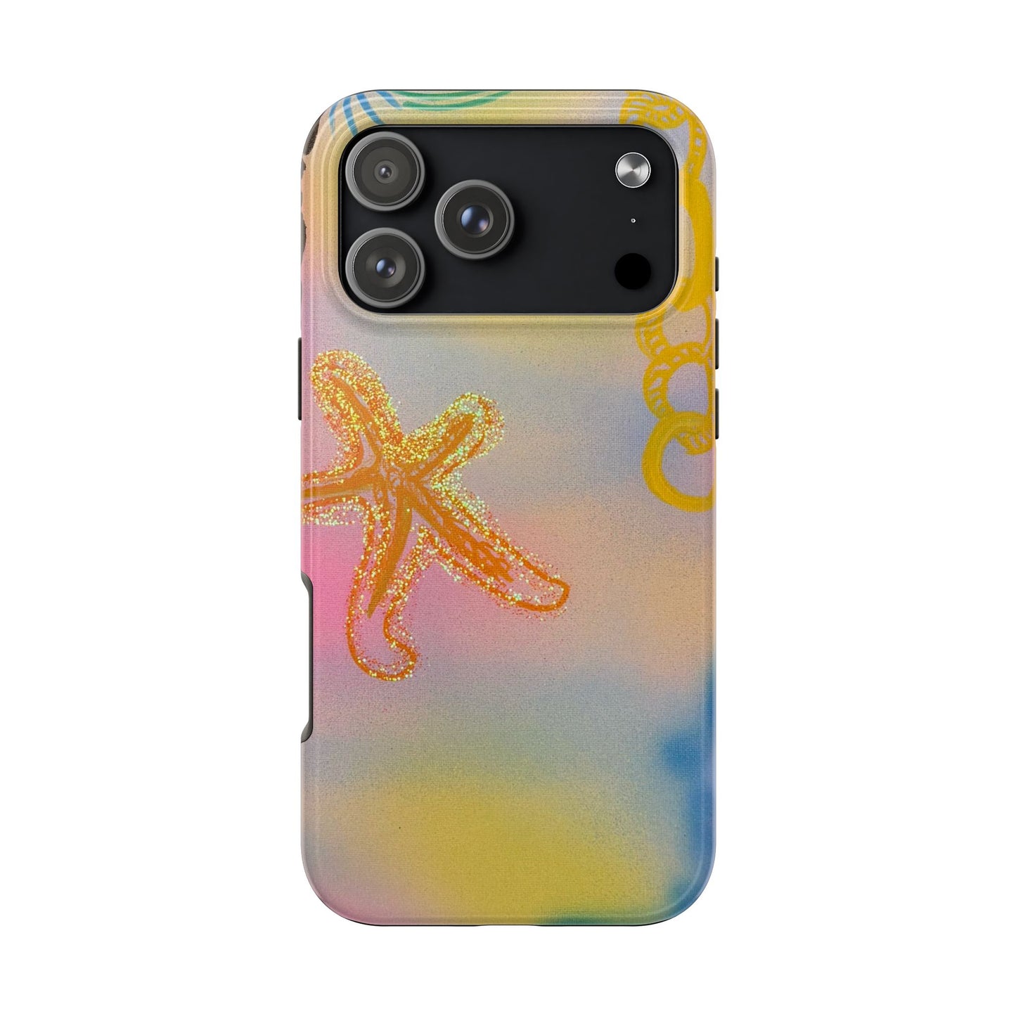 "sweet starfish" airbrush iPhone case